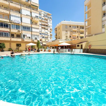 Ver952 - Vistas Mar Y Piscina, Wifi, Playa 600 Metros, Centro 150 Metros Appartamento Torremolinos